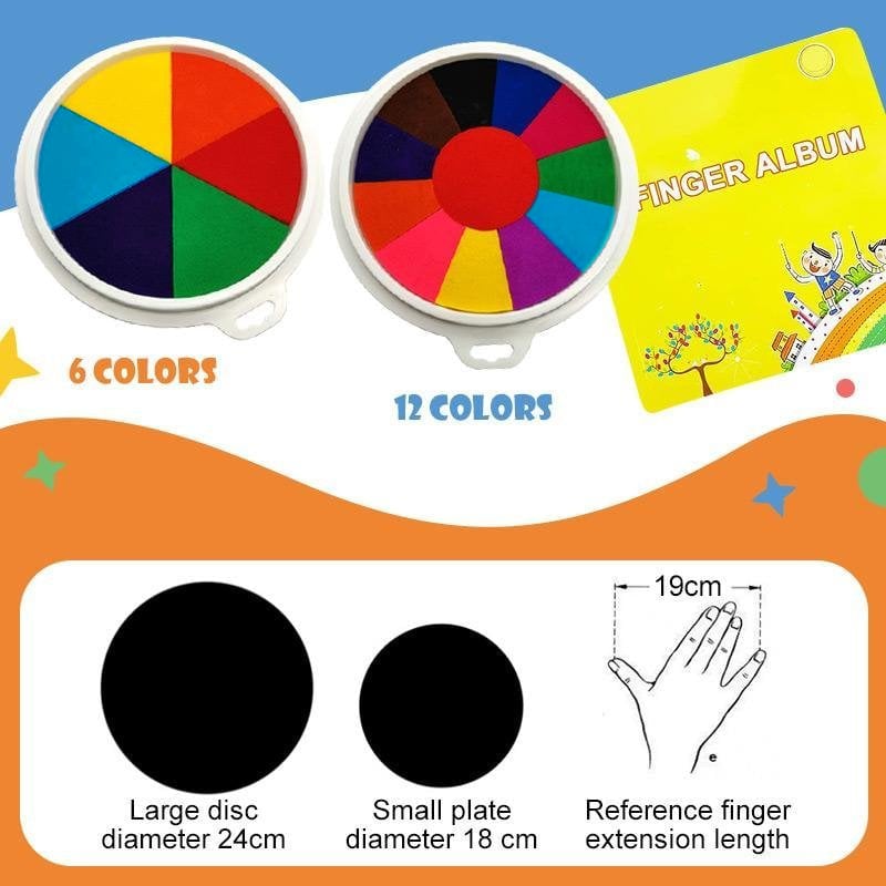 Funny Finger Painting Kit