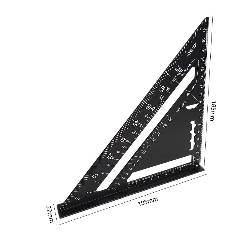 mamymarket™-For Carpenter Tri-square Line Scriber Saw Guide