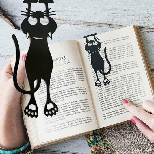 mamymarket™-Curious Cat Bookmark- Locate Reading Progress With Cute Cat Paws