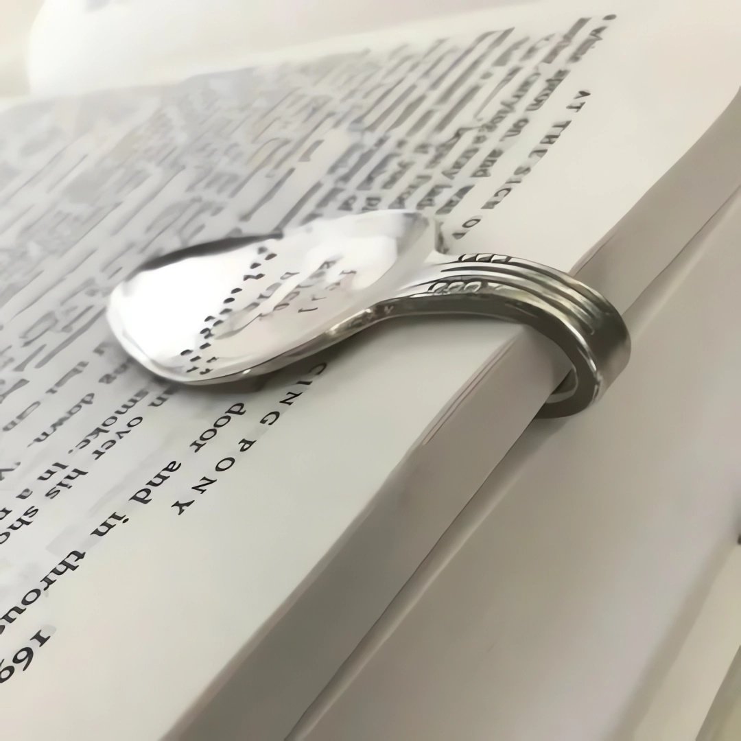 mamymarket™-Funny Spoon Bookmark -the perfect gift for a bookworm