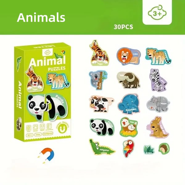 mamymarket™-Animal-shaped Magnetic Alphabet