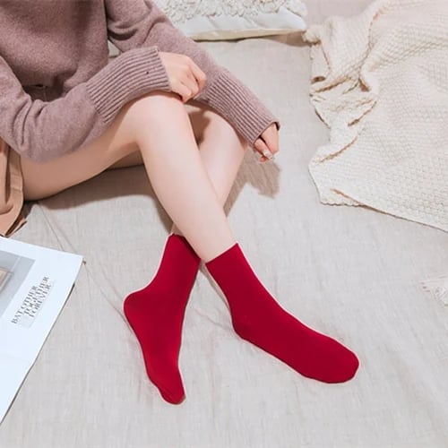 (🎅EARLY CHRISTMAS SALE-49% OFF) Unisex Snugly Velvet Winter Thermal Socks & BUY 3 GET EXTRA 10% OFF