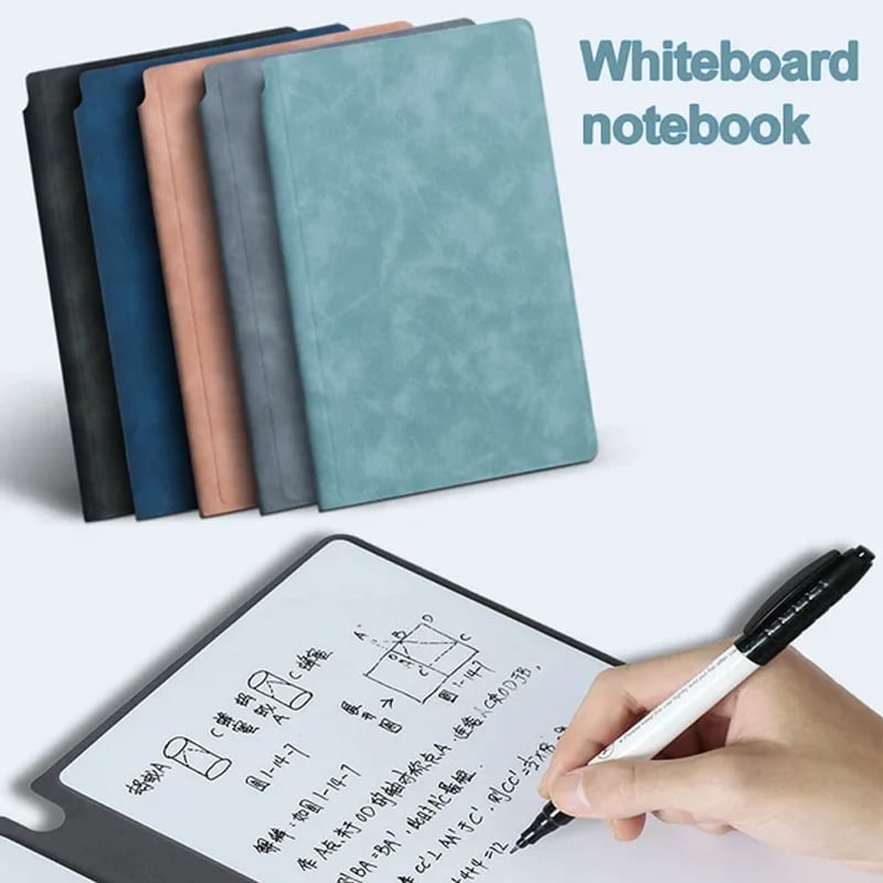 mamymarket™-Smart Reusable Leather Notebook