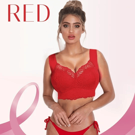 Stretch fully shaping seamless lace bra