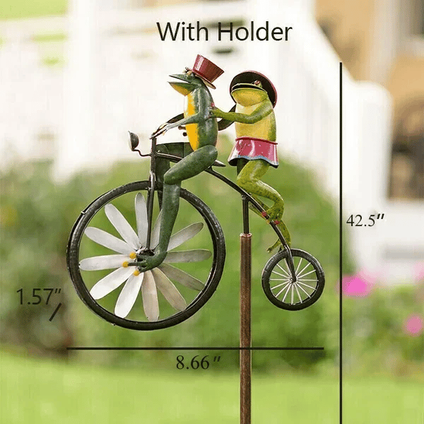 [Last Day 49% OFF] Vintage Bicycle Metal Wind Spinner