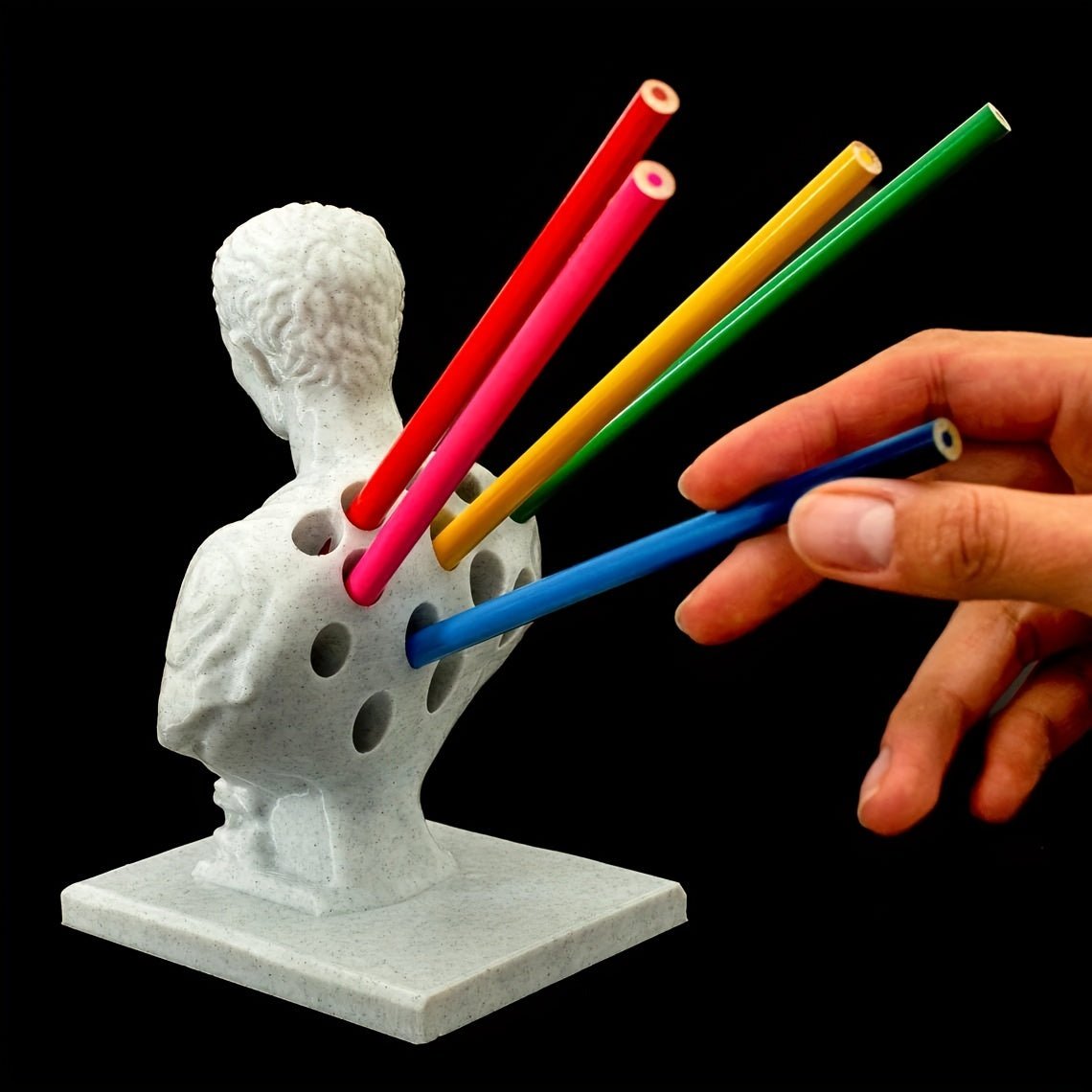 mamymarket™- Julius Caesar Desk Pen Holder