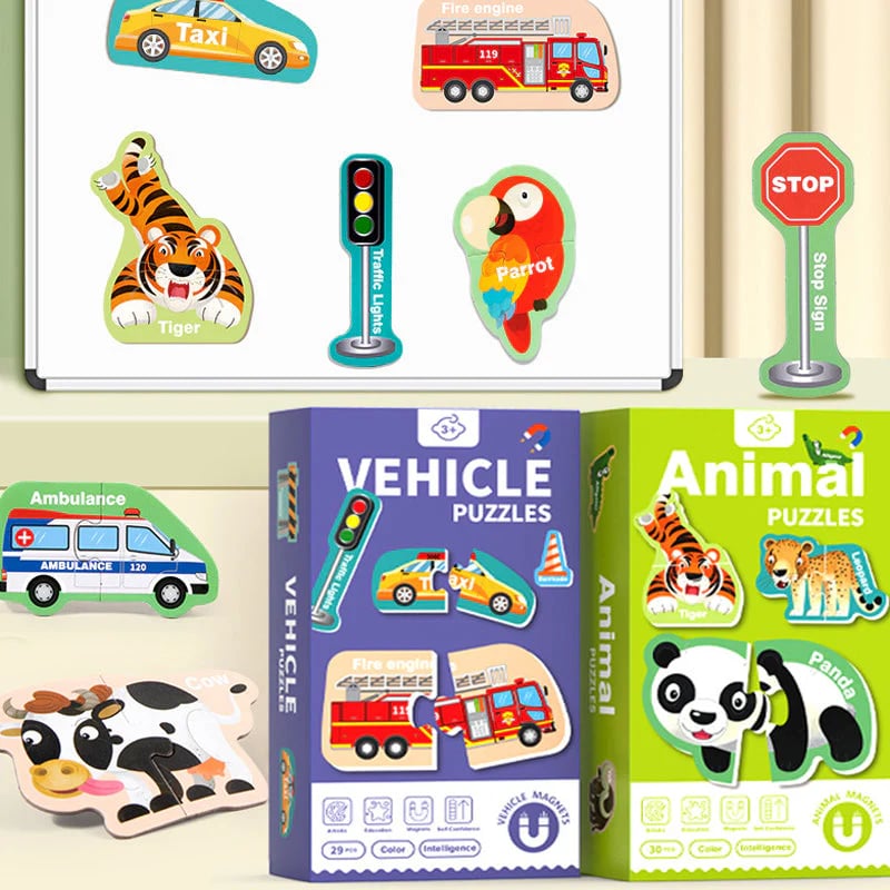 mamymarket™-Animal-shaped Magnetic Alphabet