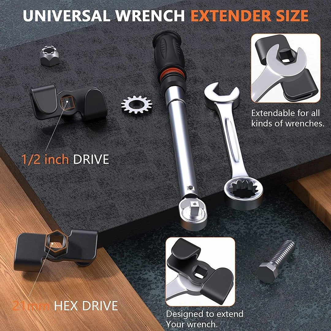 mamymarket™-Wrench Extender Wrench Conversion Adapter