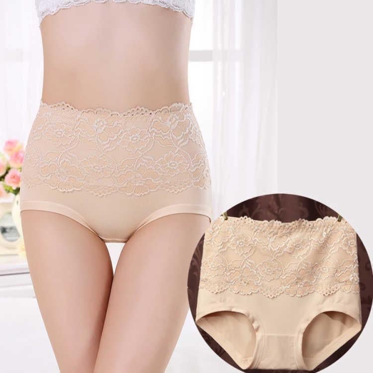 4pcs/set High Elastic Lace Panties