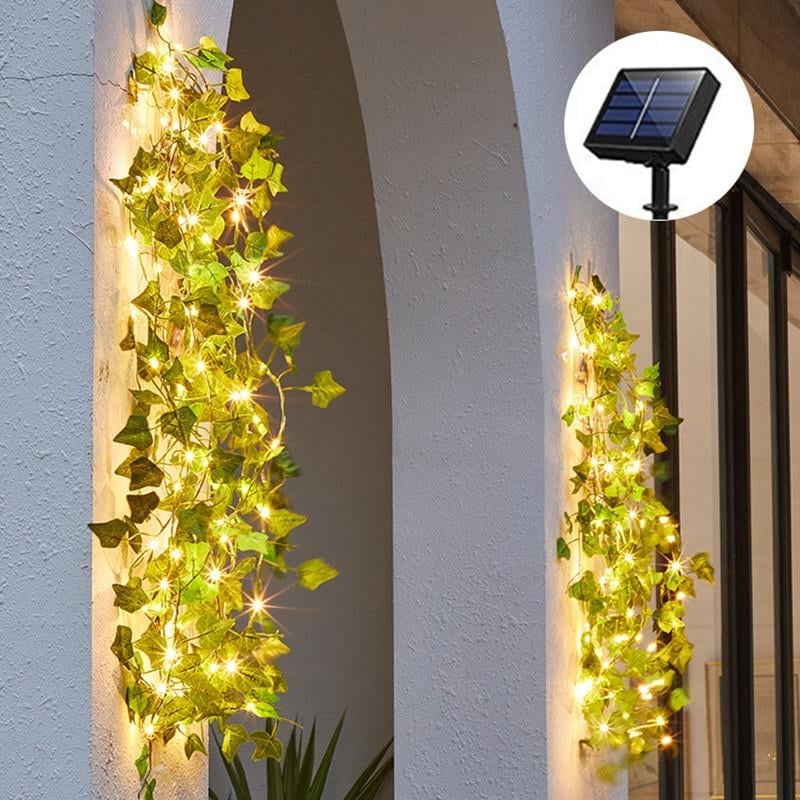 🔥LAST DAY 49% OFF  Solar Rattan Lights