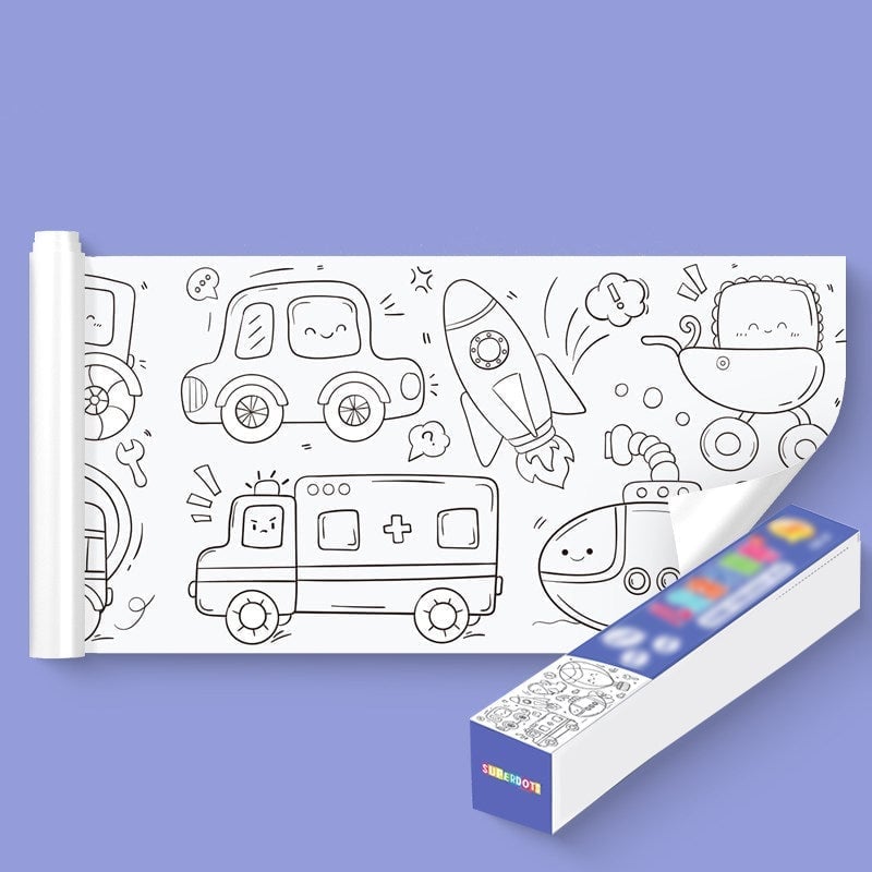 mamymarket™-Children's Drawing Roll