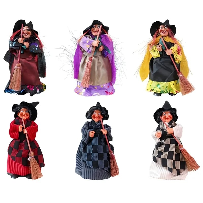🧙🧹Halloween Witch Doll Statue Decor Desktop
