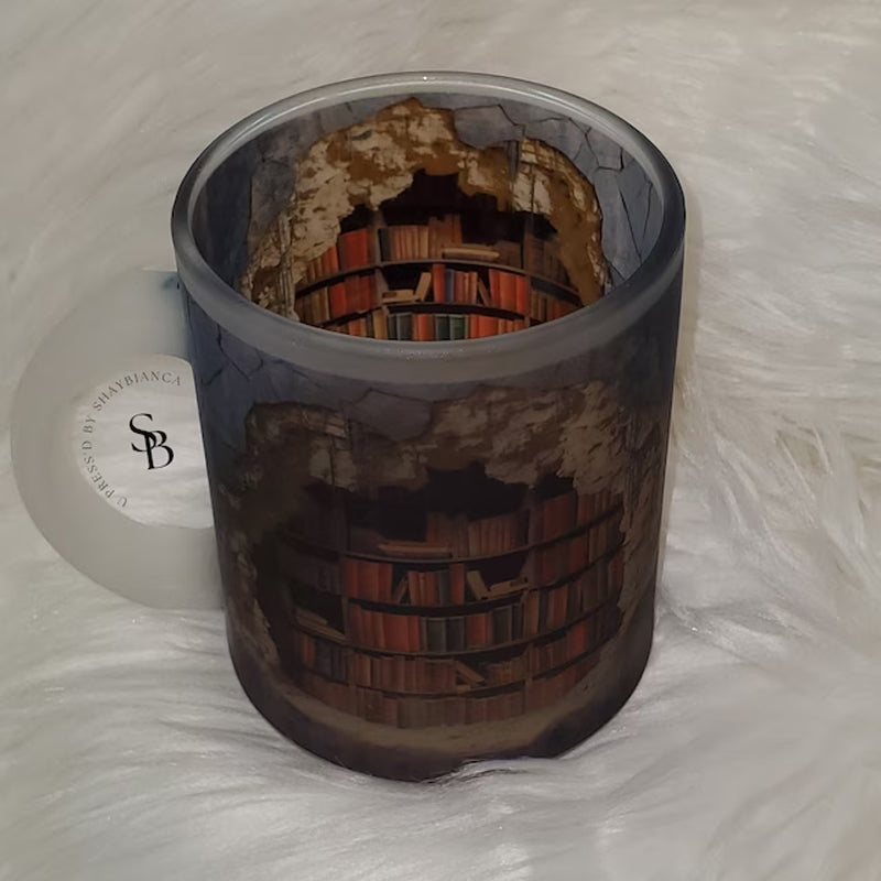 3D bookshelf cup