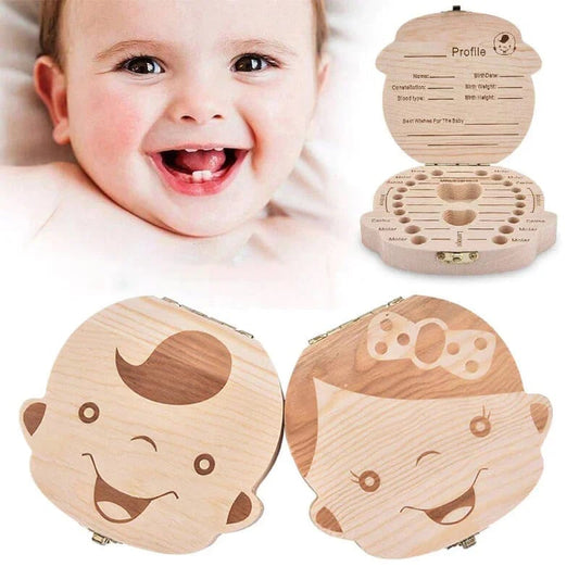 mamymarket™-Baby Tooth Fairy Box Commemorate Precious Memories