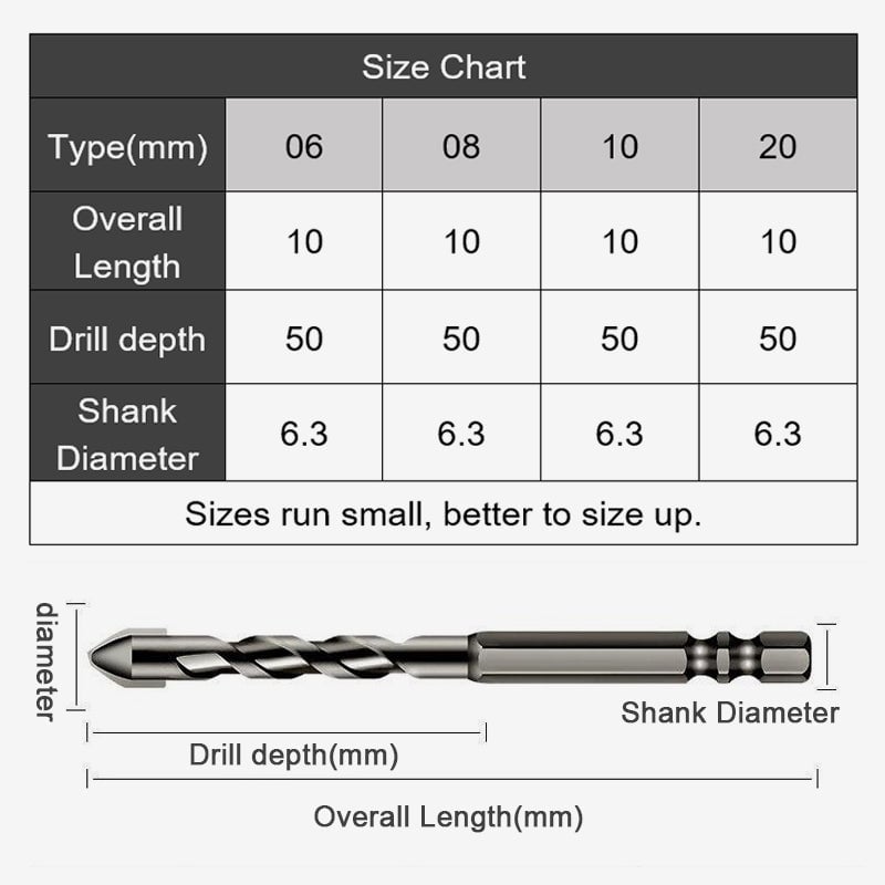 mamymarket™-Crooked Drill Bit(49% OFF)