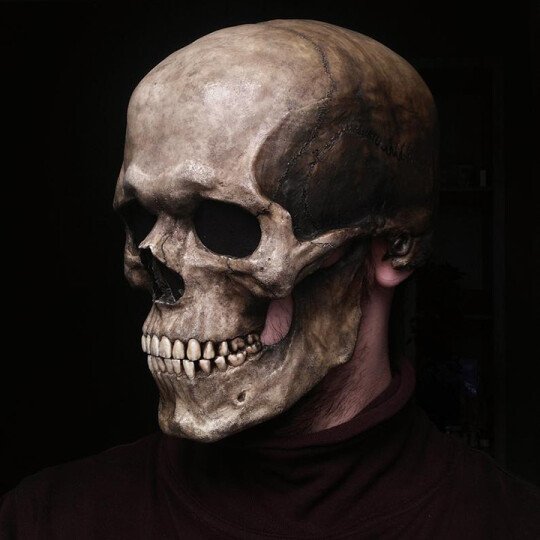 (🎃Halloween Early Sale-48% OFF) Full Head Skull Helmet