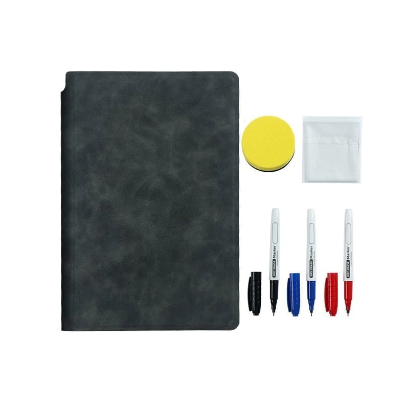 mamymarket™-Smart Reusable Leather Notebook