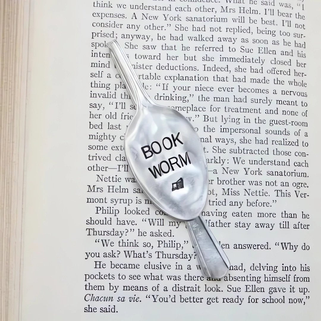 mamymarket™-Funny Spoon Bookmark -the perfect gift for a bookworm