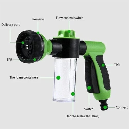 mamymarket™-Multi-mode Dog Bath Foaming Water Gun