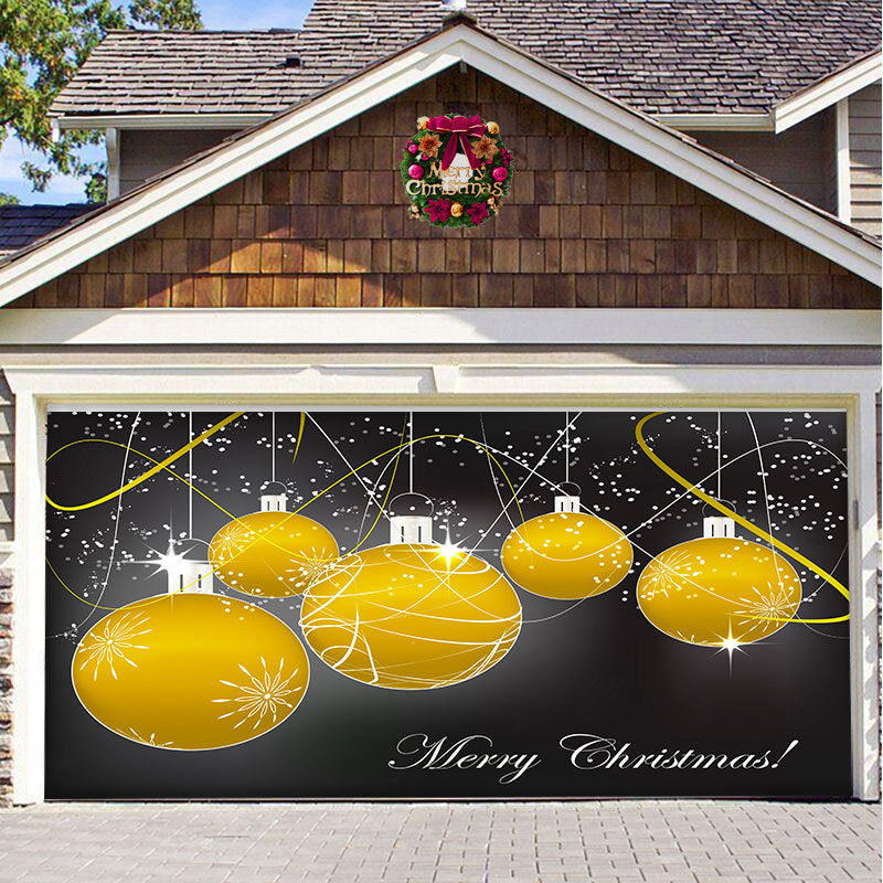 Christmas Carsge Door Banner Ornament