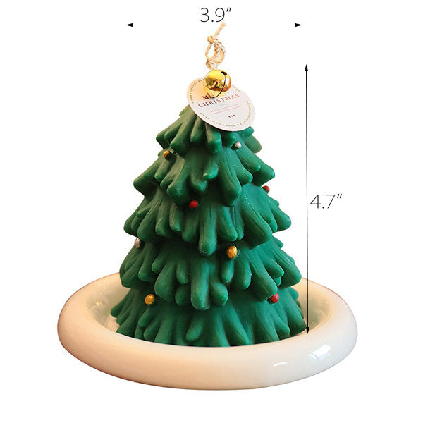 Christmas Tree Aromatherapy Candle - Festive Ambiance