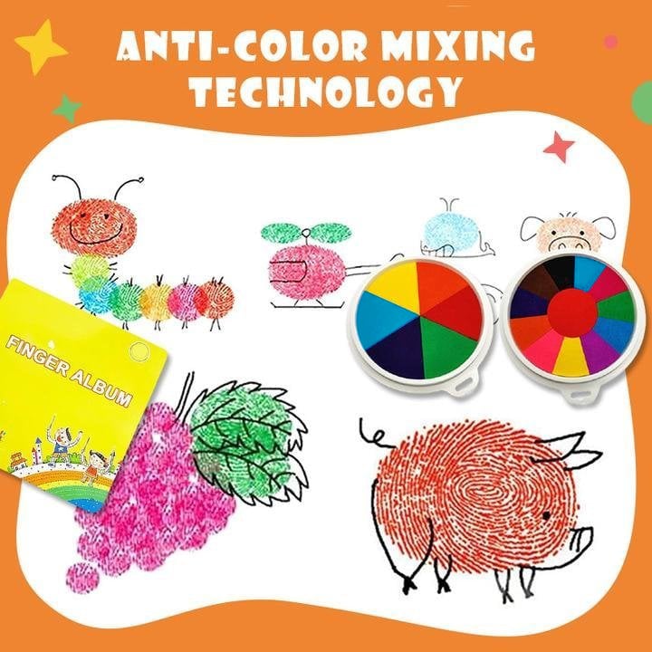 Funny Finger Painting Kit