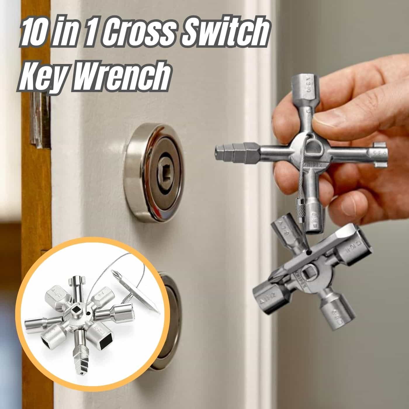 mamymarket™-[49% OFF]10 in 1 Cross Switch Key Wrench