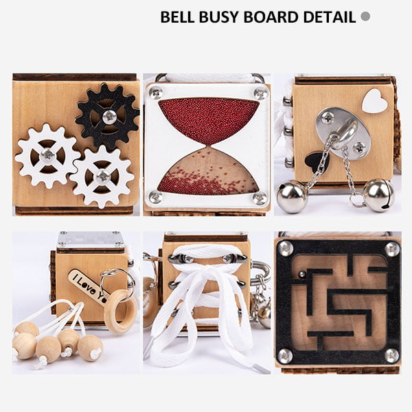 mamymarket™-Kids Sensory Busy Board Travel Toy