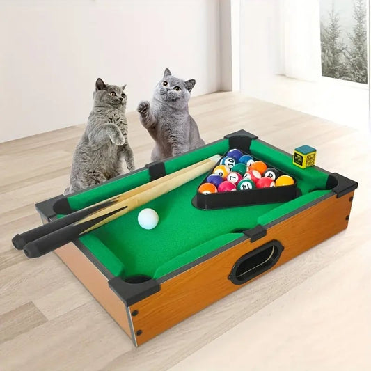 mamymarket™-Mini Billiards Table Interactive Cat Toy For Household