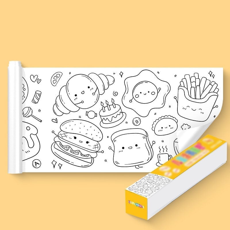 mamymarket™-Children's Drawing Roll