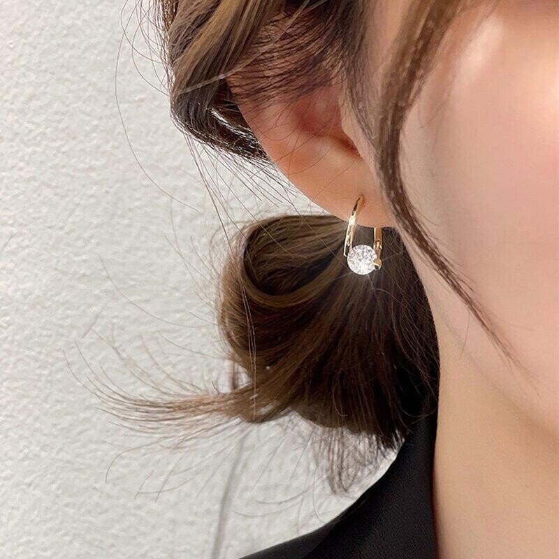 Diamond Round Stud Earrings 🎁 Best Gifts for Your Loved Ones 💕