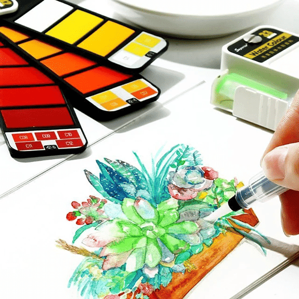 mamymarket™-Handy Watercolor Travel Kit