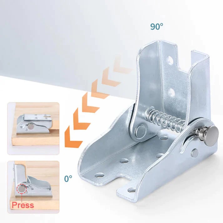 💥The Last Day Sale 49% Off💥90 degree self-locking folding hinge