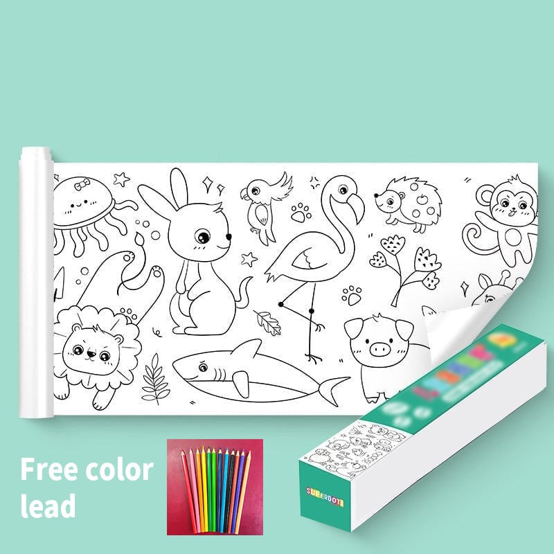 mamymarket™-Children's Drawing Roll