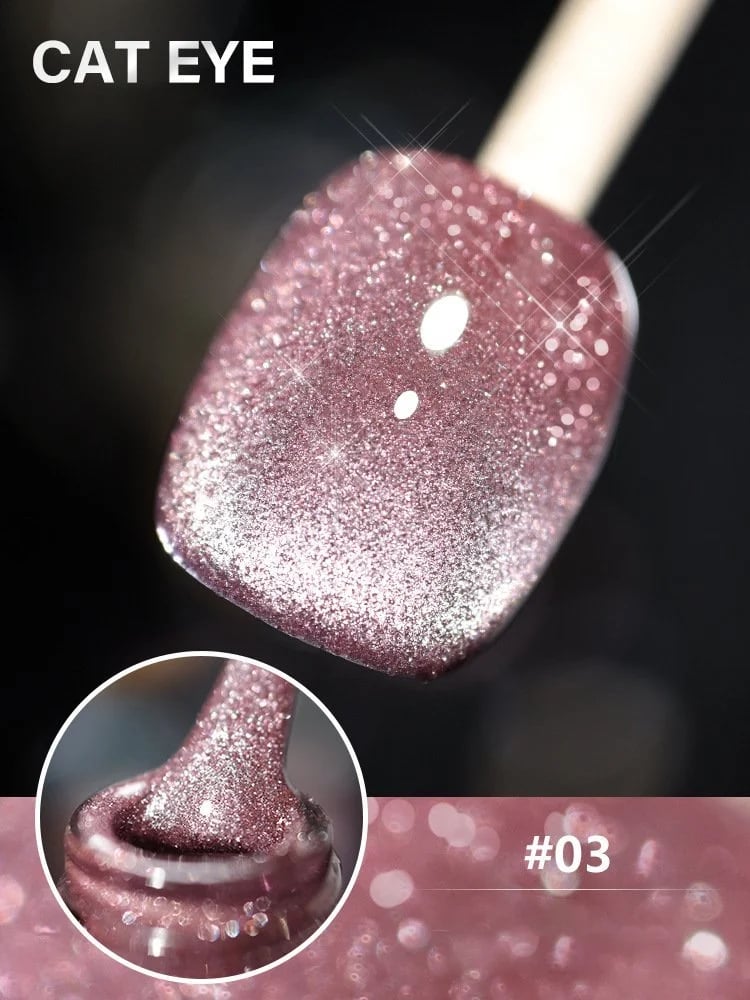 49% OFF🔥Laser Diamond Cat Eye Nail Polish🎁