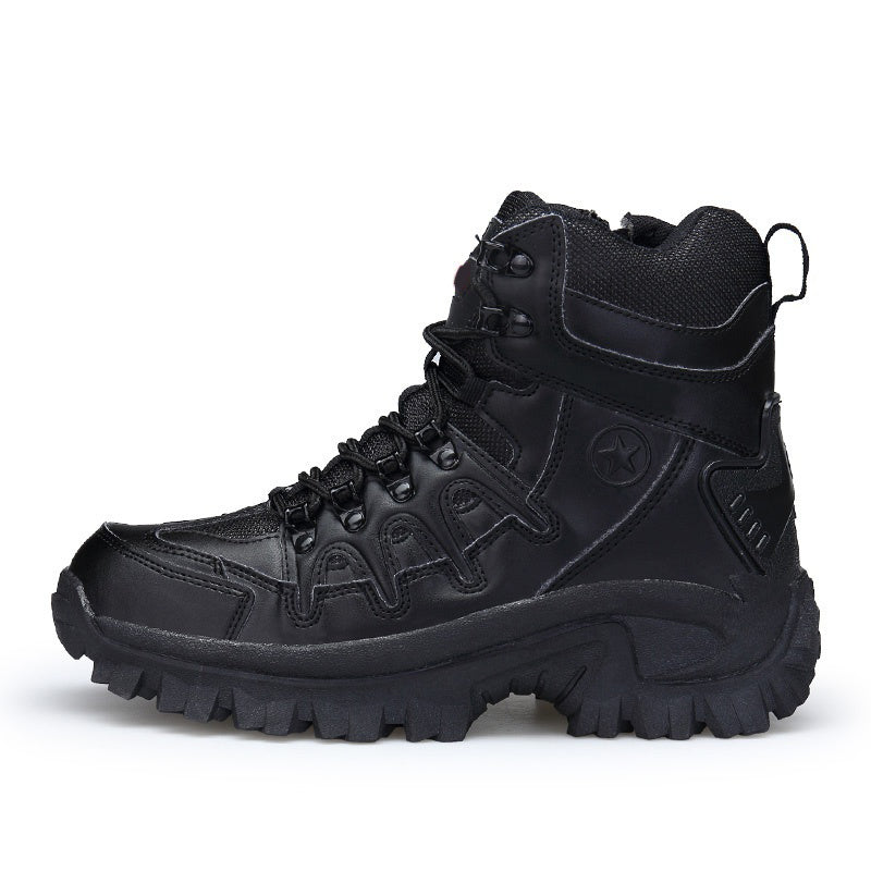 Men Outdoor Waterproof Non-Slip Hiking Boots Combat Boots - Free shipping worldwide!