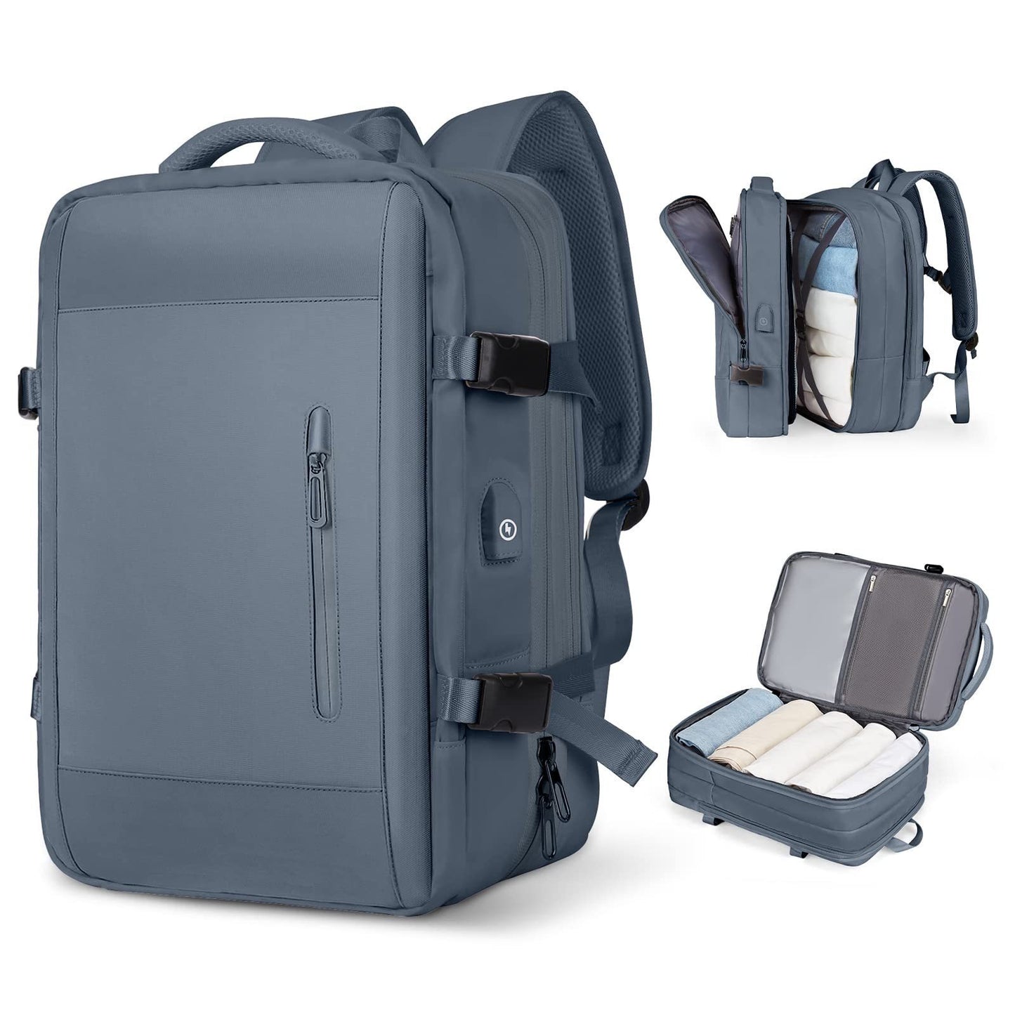 mamymarket™-Expandable Travel Backpacks, for 15.6′′ Laptop