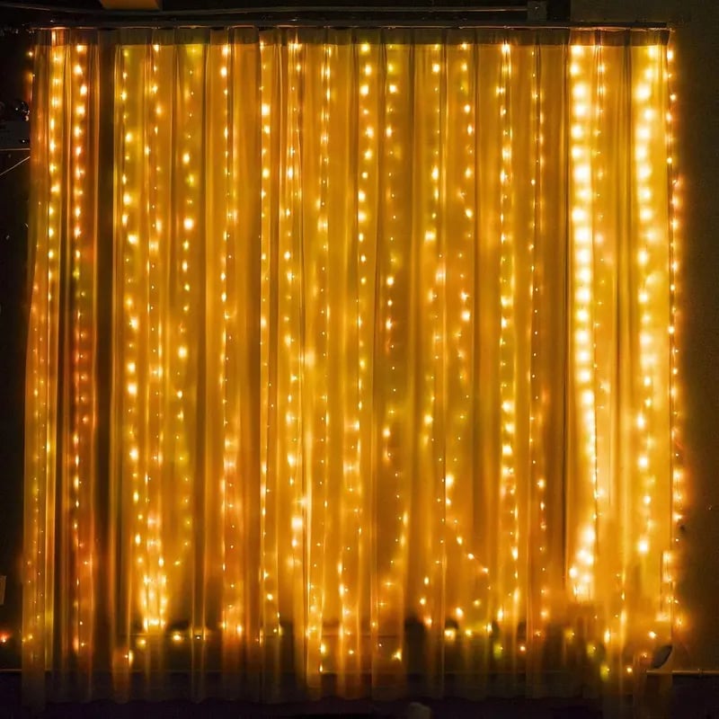 Early Christmas Sale 49%🎄🎅Curtain String Lights