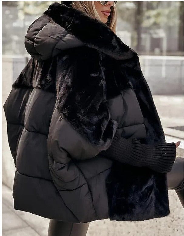 Patchwork Winter Coat
