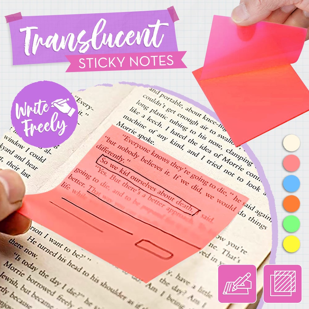 mamymarket™-Transparent Sticky Notes