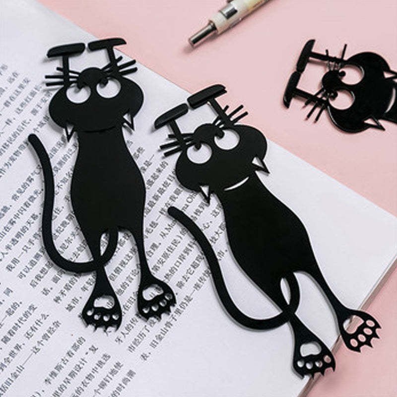 mamymarket™-Curious Cat Bookmark- Locate Reading Progress With Cute Cat Paws