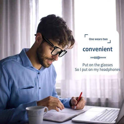 ✨Super Black Technology✨Smart Wireless Headphone Sunglasses