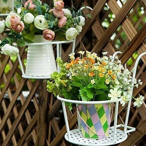 🌼Spring Hot Sale - Hanging flower stand (✨Buy more and save more, free shipping for five pieces✨)