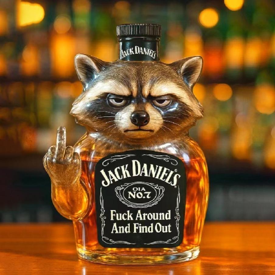 Art Whiskey Bottle