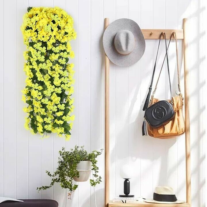 (Last Day Flash Sale-50% OFF)🌺🌷Vivid Artificial Hanging Orchid Bunch