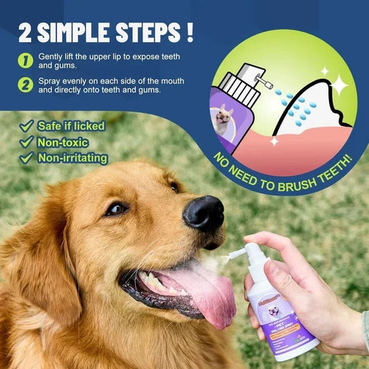 mamymarket™-Teeth Cleaning Spray for Dogs & Cats