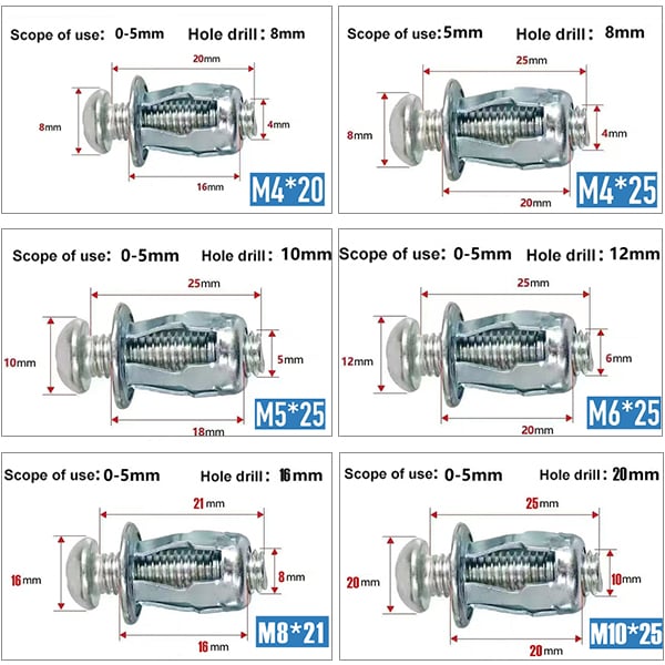 mamymarket™-(🔥HOT SALE NOW - 50% OFF)-Expansion Screw Petal Nut(BUY MORE SAVE MORE)