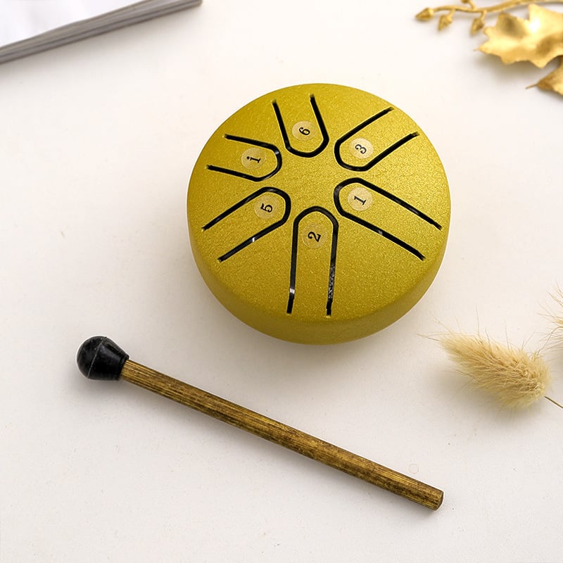 mamymarket™-Buddha Stones Mini Steel Tongue Drum