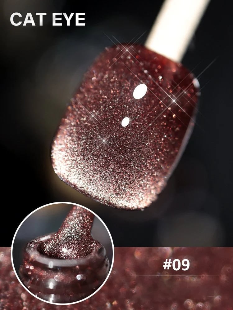 49% OFF🔥Laser Diamond Cat Eye Nail Polish🎁