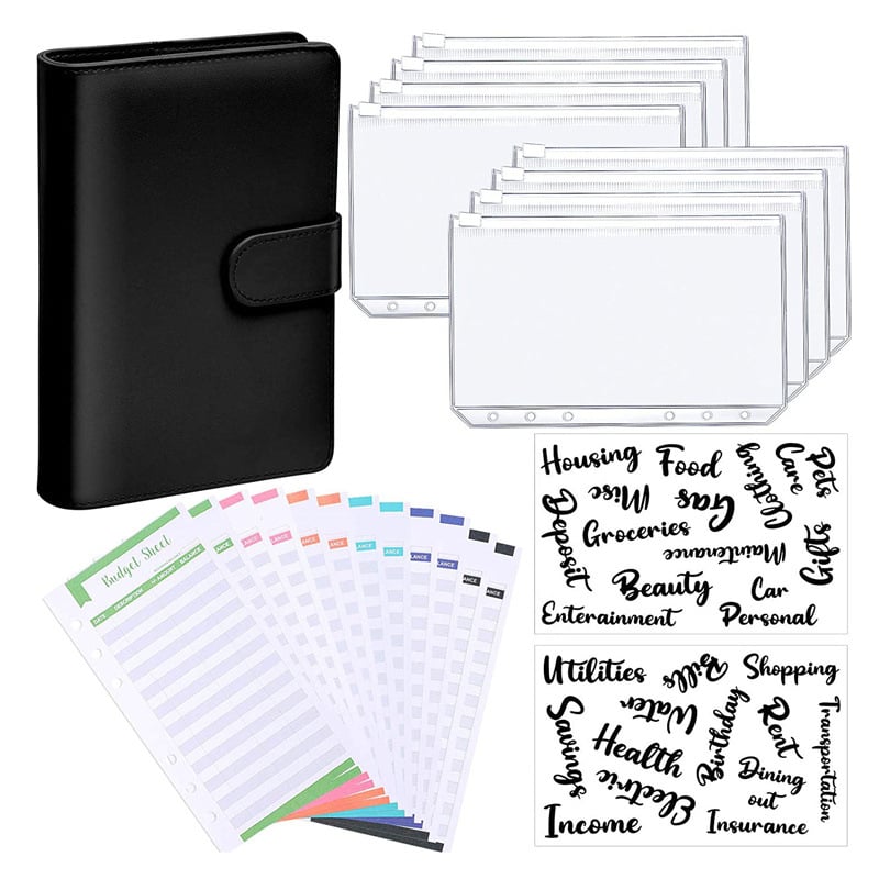 mamymarket™-Budget Binder Book With Cash Envelopes